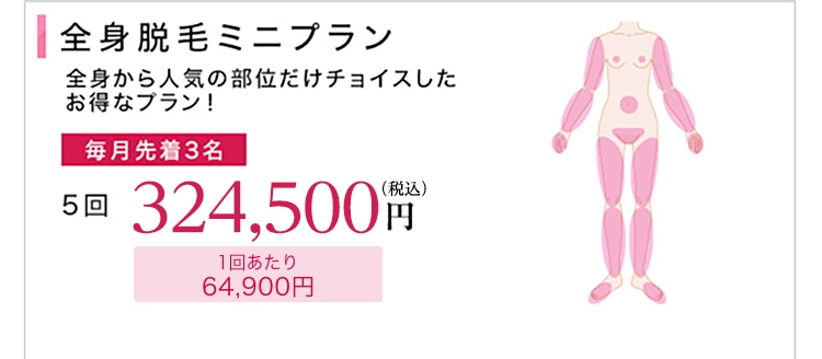 全身脱毛フルプラン